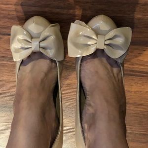 Elle | Shoes | Elle Nude Bow Stilettos | Poshmark